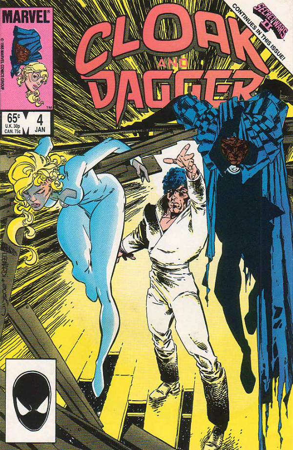 Cloak And Dagger #4, couverture