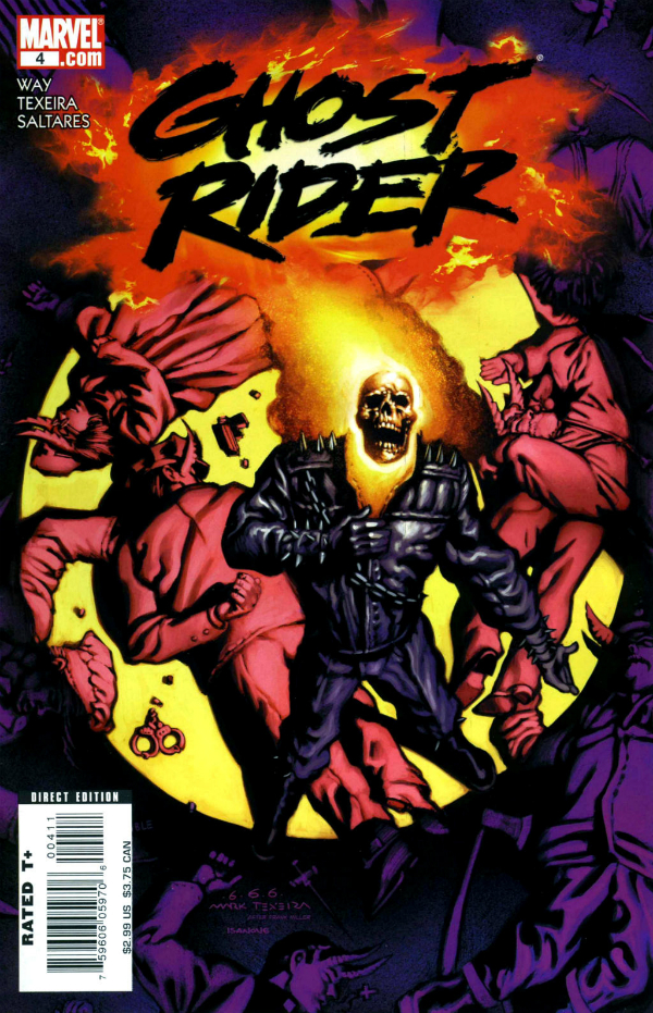 Ghost Rider #4, couverture