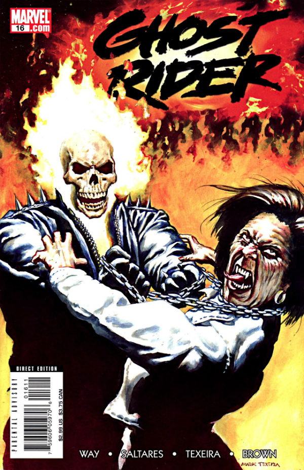 Ghost Rider #16, couverture