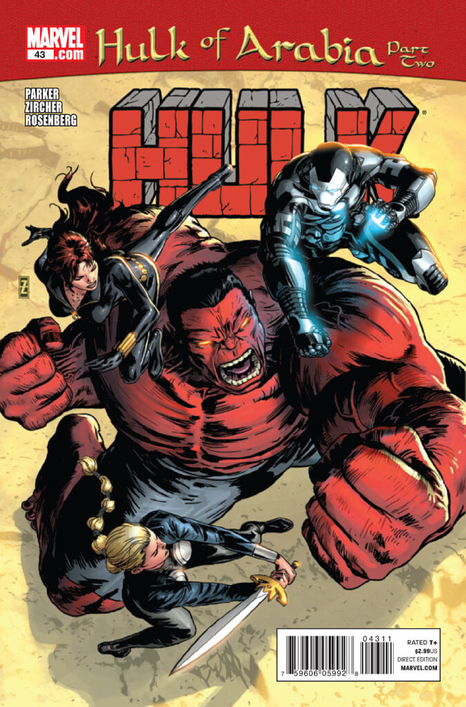 Hulk #43, couverture