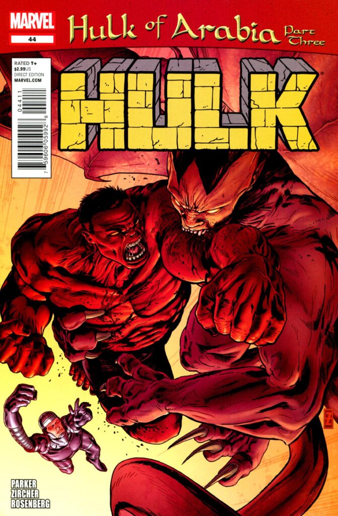 Hulk #44, couverture