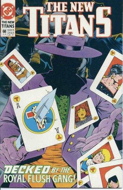 New Titans #68, couverture