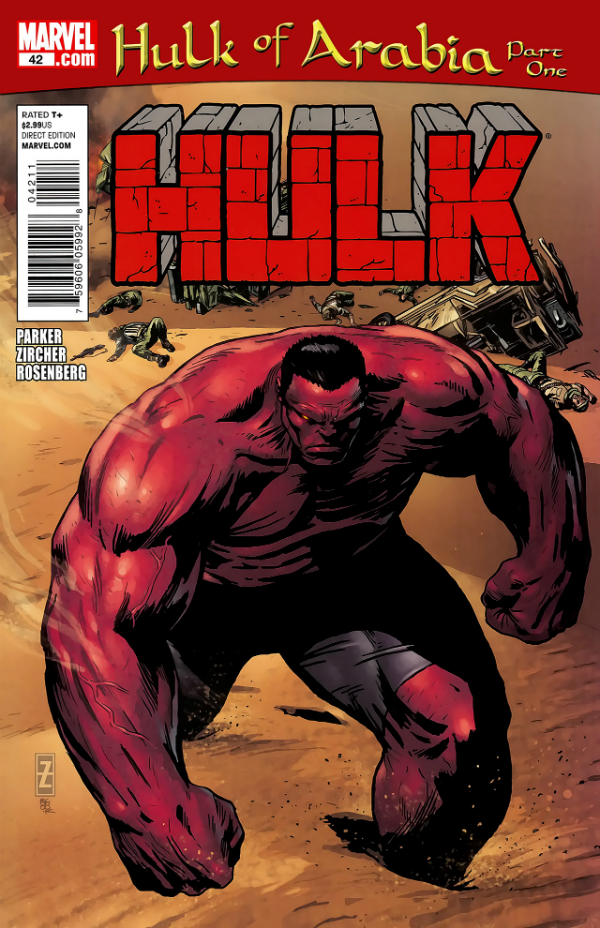 Hulk #42, couverture