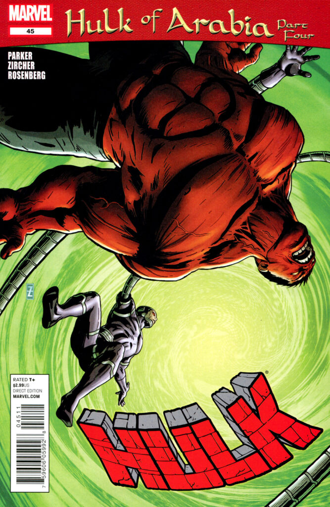 Hulk #45, couverture