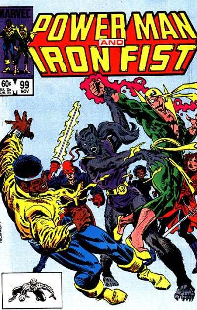 POWER MAN & IRON FIST #99, couverture