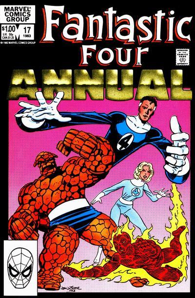 Fantastic Four Annual #17, couverture