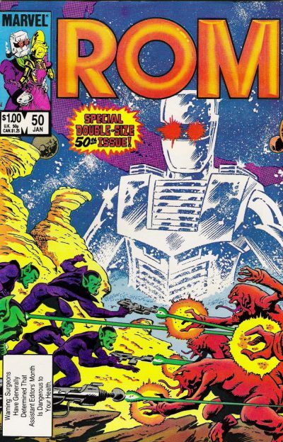 Rom #50, couverture