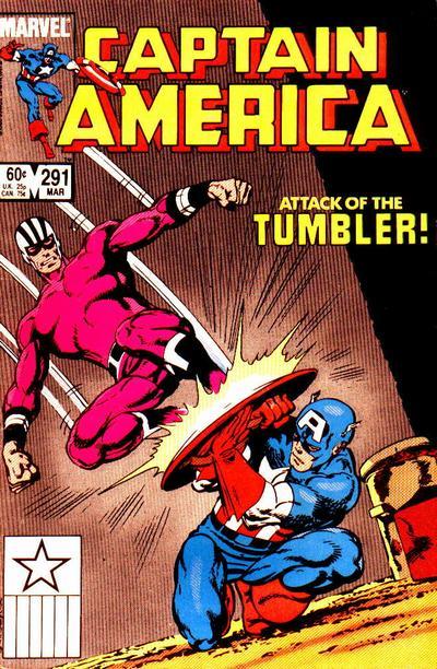 Captain America #291, couverture