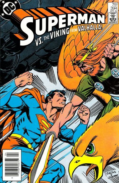 Superman #394, couverture