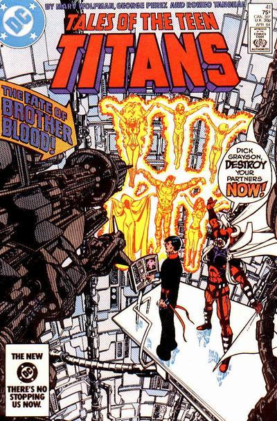 Tales Of The Teen Titans #41, couverture