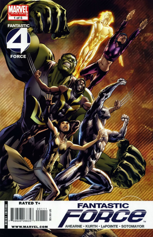 Fantastic Force #1-4 - Complete Set, couverture