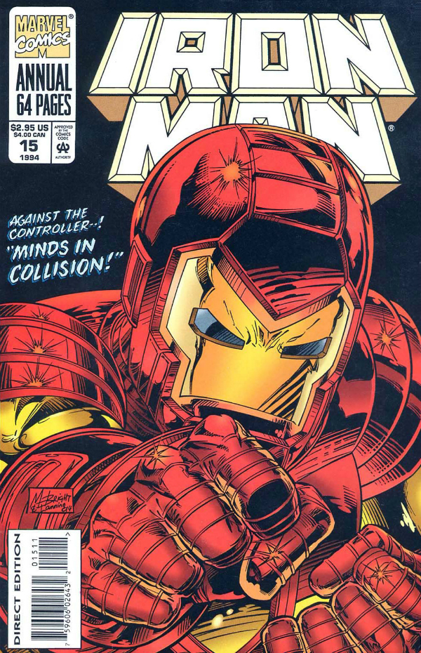 Iron Man Annual #15, couverture