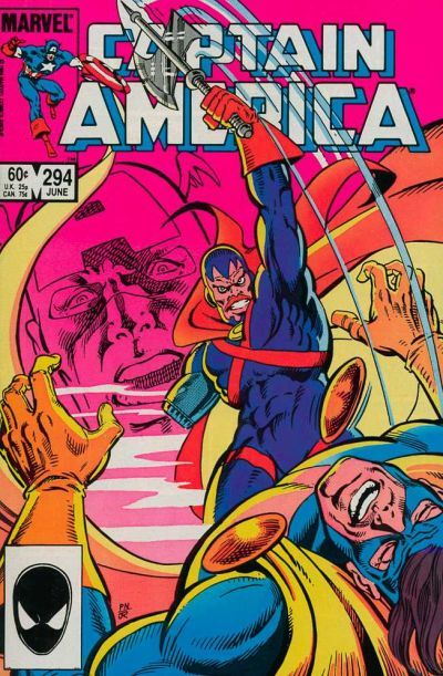 Captain America #294, couverture