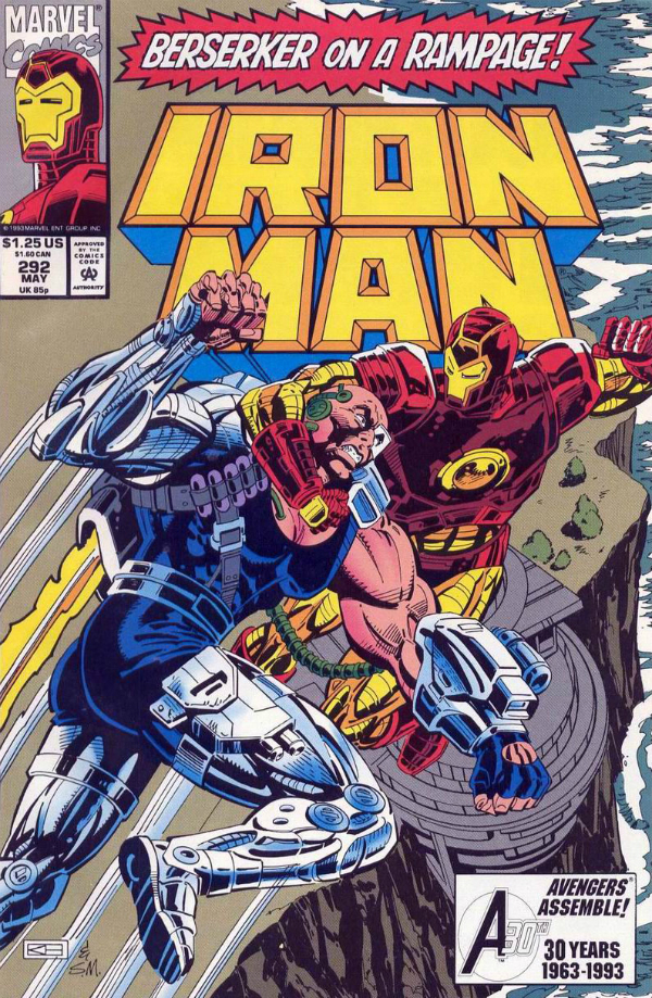 Iron Man #292, couverture