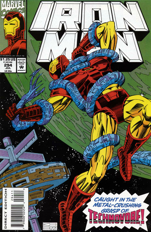 Iron Man #294, couverture
