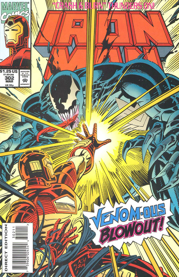 Iron Man #302, couverture