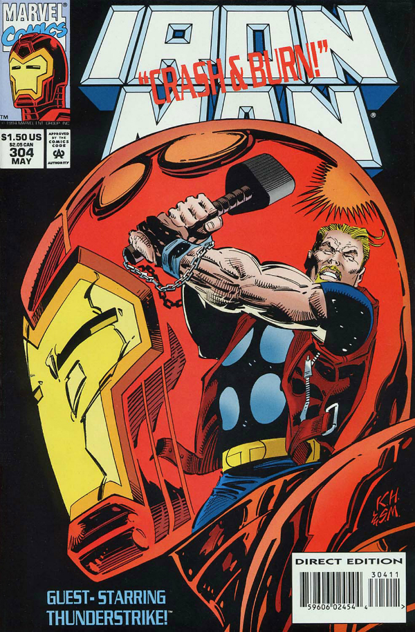 Iron Man #304, couverture