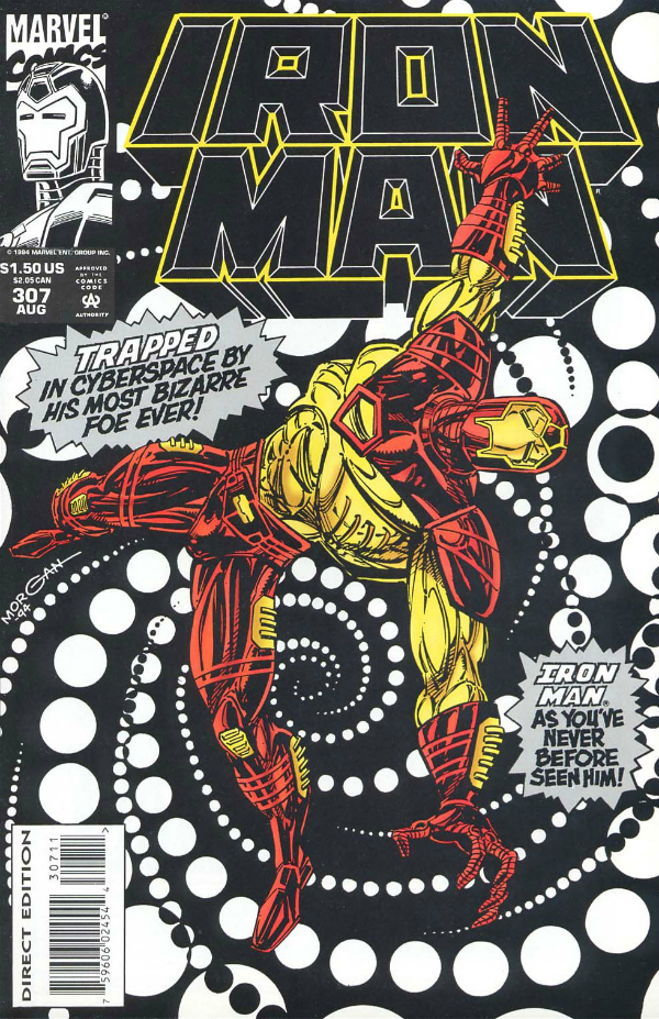 Iron Man #307, couverture