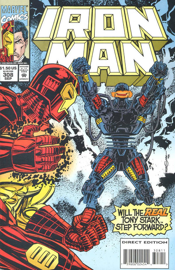 Iron Man #308, couverture