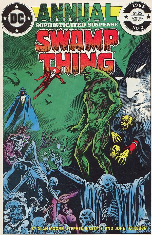 Swamp Thing Annual #2, couverture