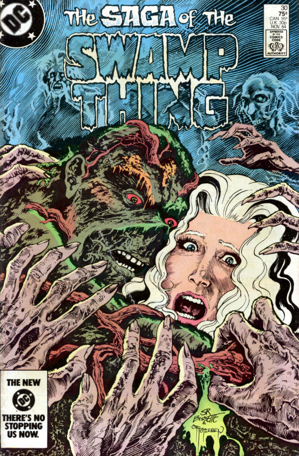 Saga Of Swamp Thing #30, couverture