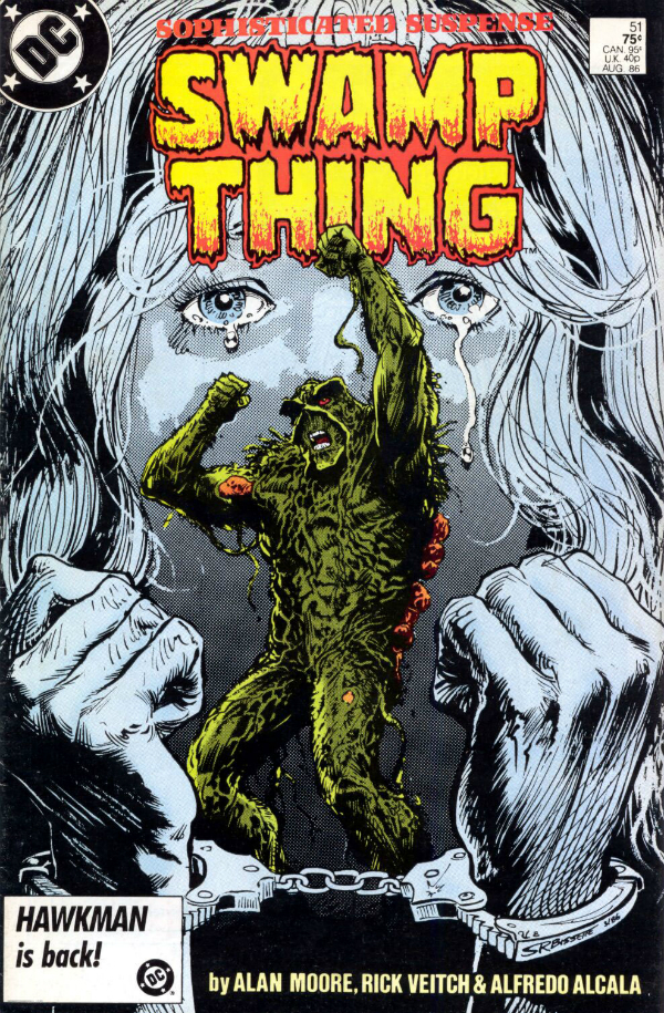 Swamp Thing #51, couverture