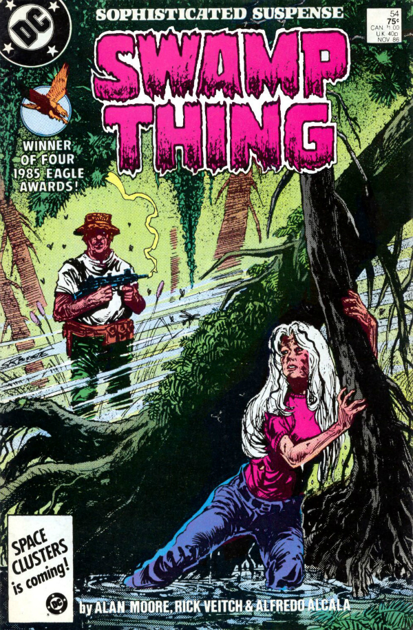 Swamp Thing #54, couverture
