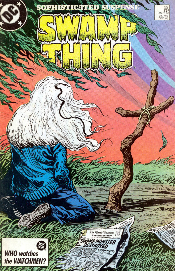 Swamp Thing #55, couverture