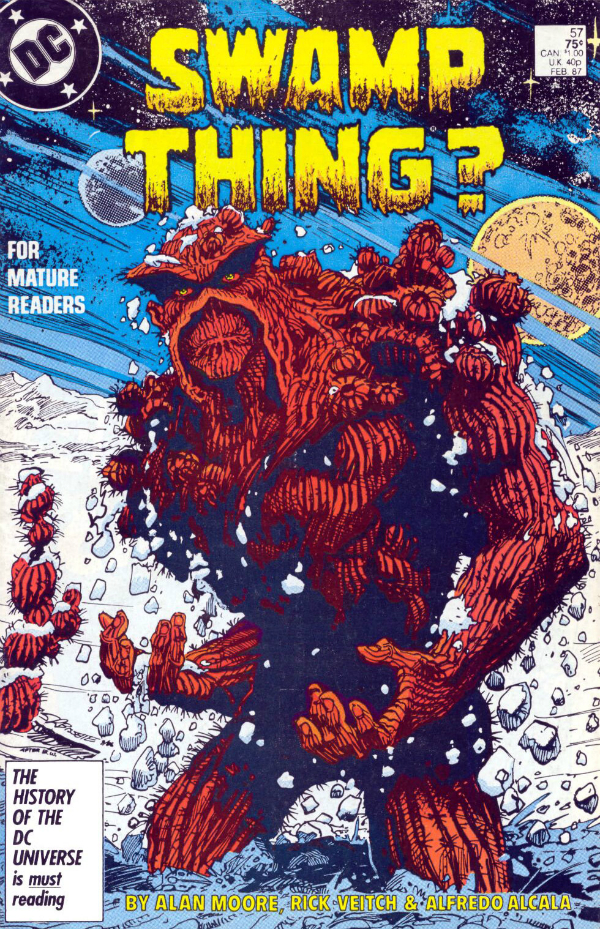 Swamp Thing #57, couverture