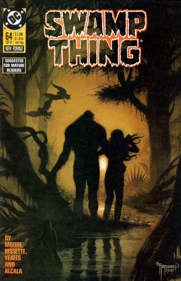 Swamp Thing #64, couverture