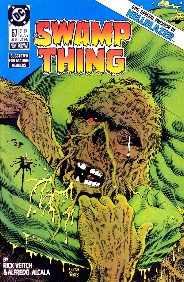 Swamp Thing #67, couverture