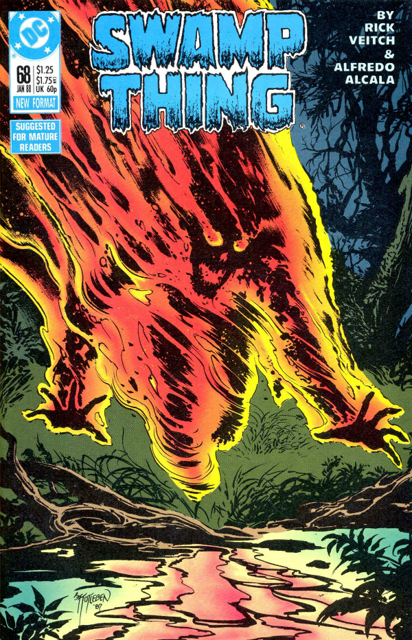 Swamp Thing #68, couverture