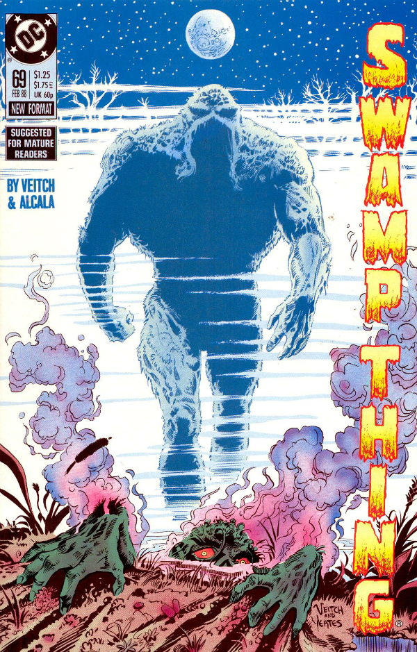 Swamp Thing #69, couverture