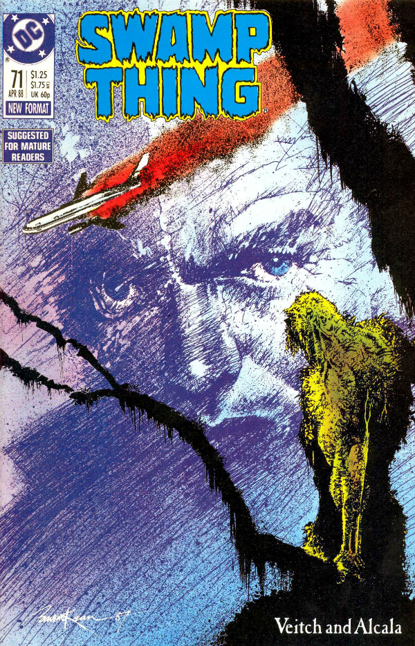 Swamp Thing #71, couverture