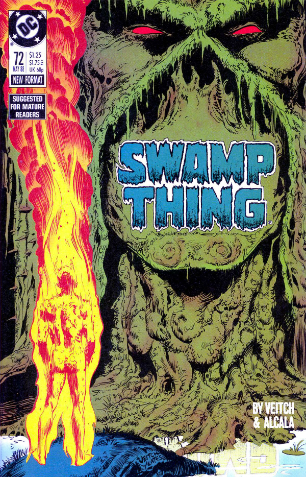 Swamp Thing #72, couverture
