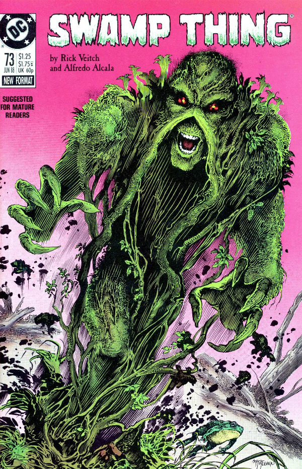 Swamp Thing #73, couverture