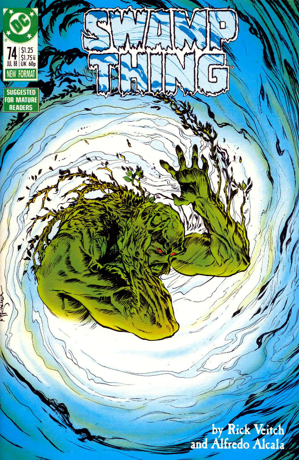 Swamp Thing #74, couverture