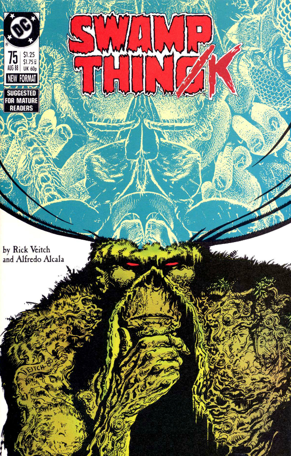 Swamp Thing #75, couverture