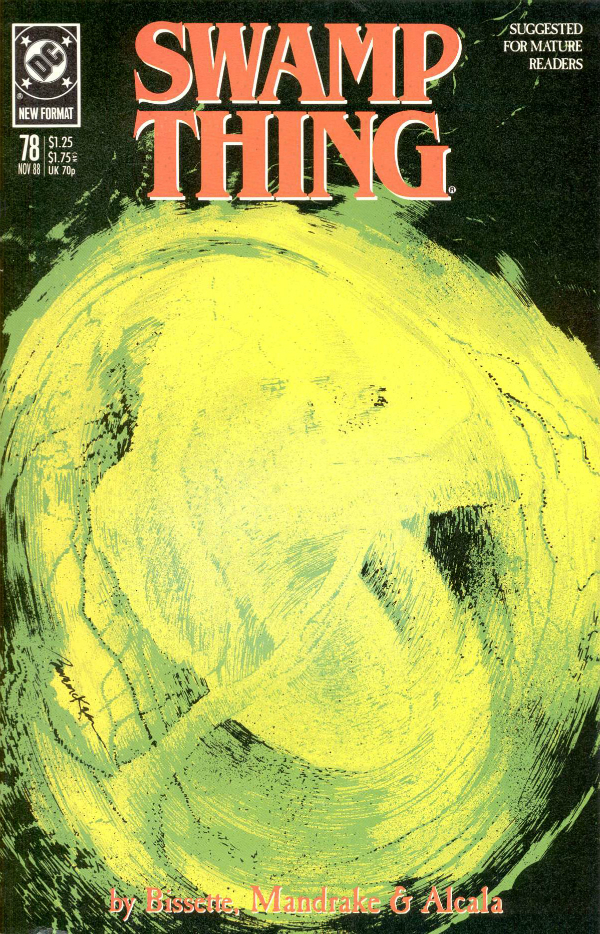 Swamp Thing #78, couverture