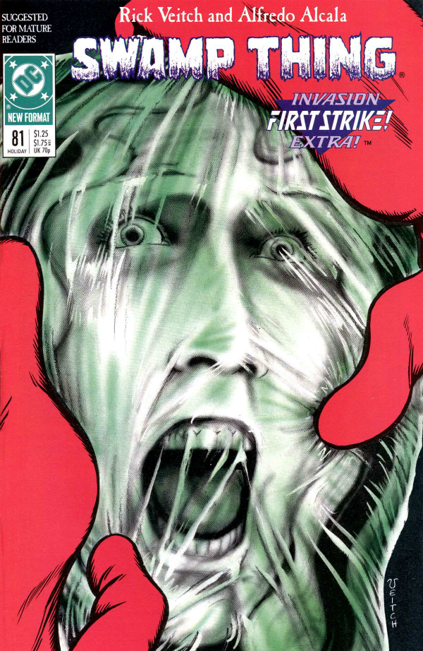 Swamp Thing #81, couverture