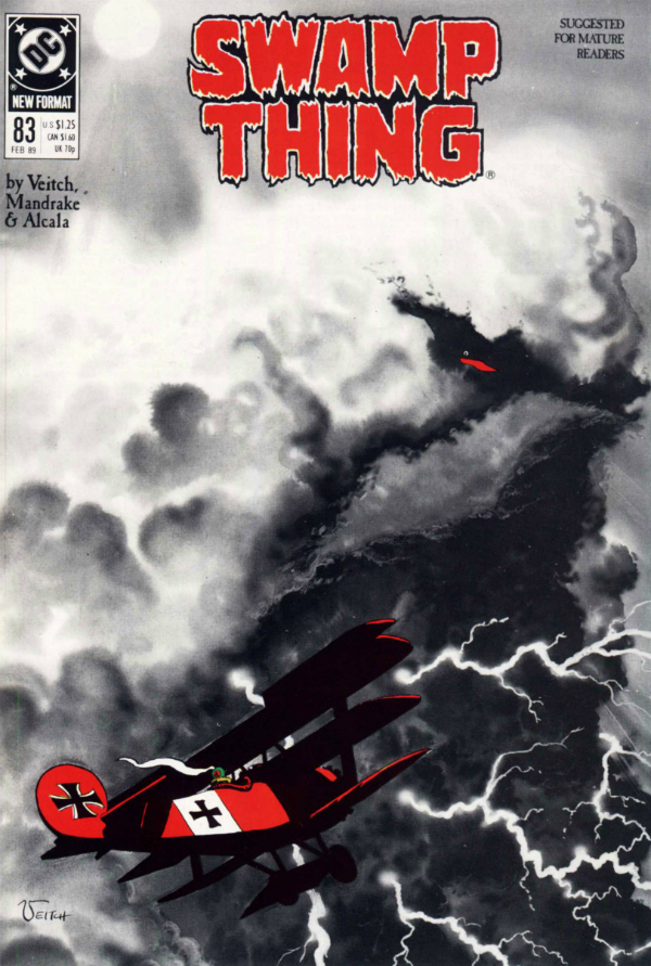 Swamp Thing #83, couverture