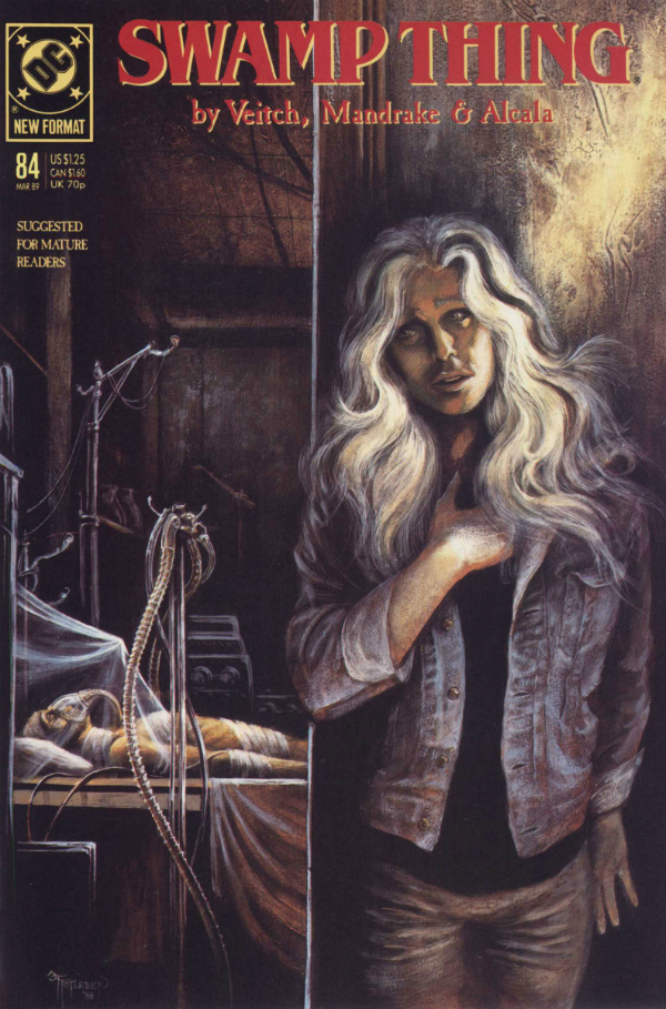 Swamp Thing #84, couverture