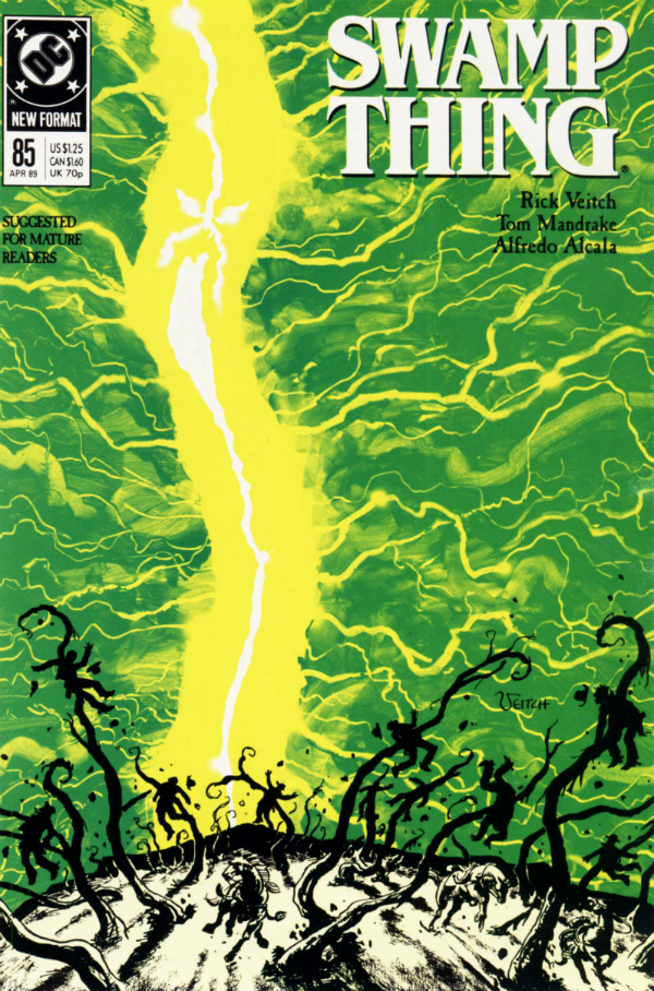 Swamp Thing #85, couverture