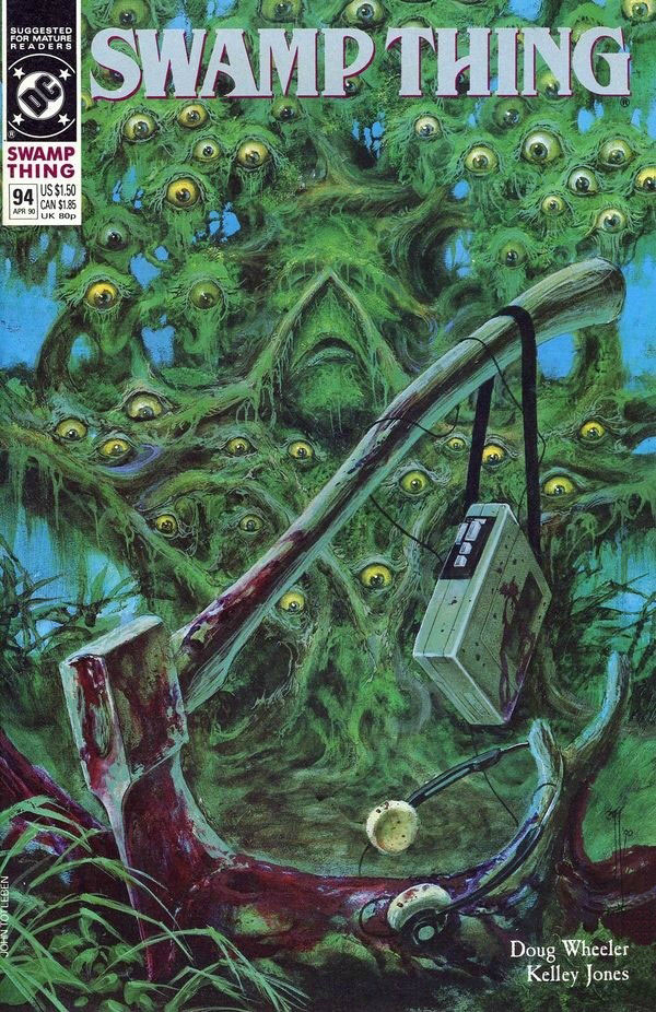 Swamp Thing #94, couverture