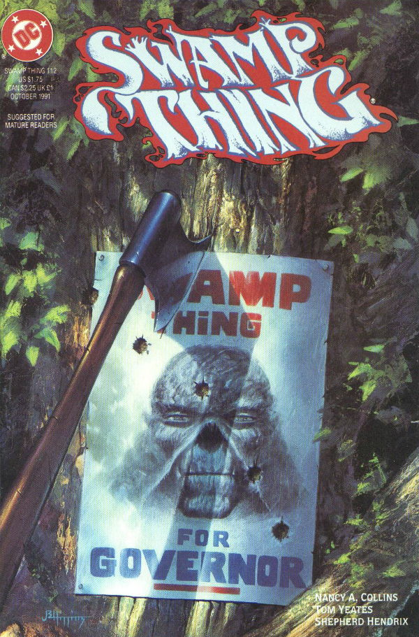 Swamp Thing #112, couverture