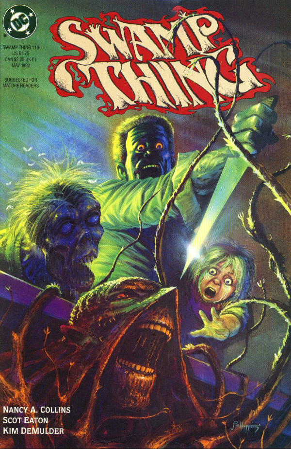 Swamp Thing #119, couverture