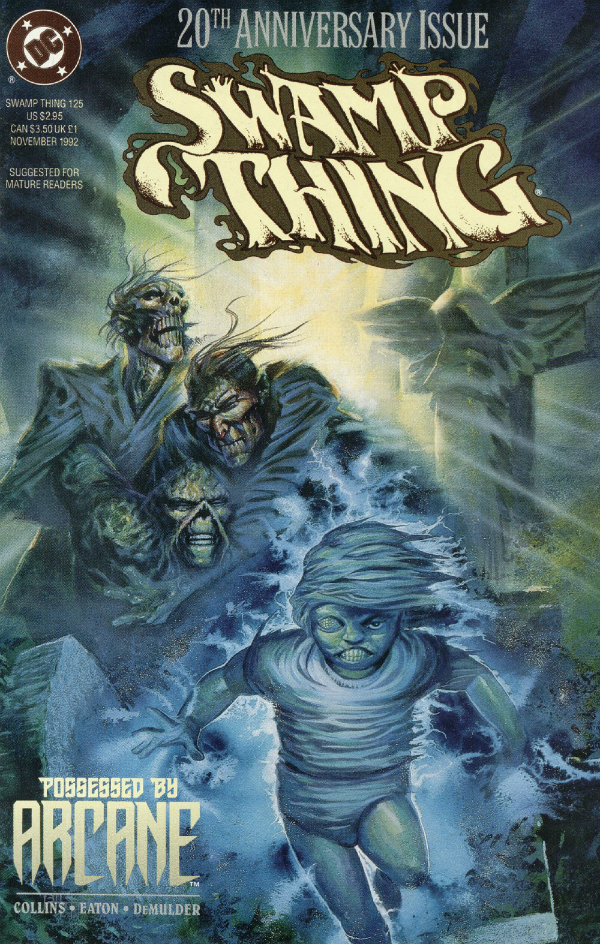 Swamp Thing #125, couverture