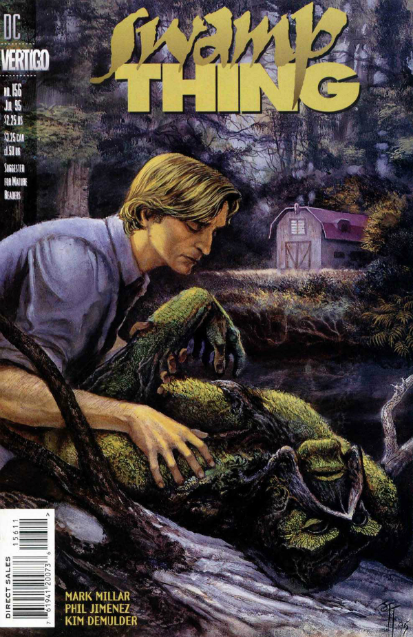 Swamp Thing #156, couverture
