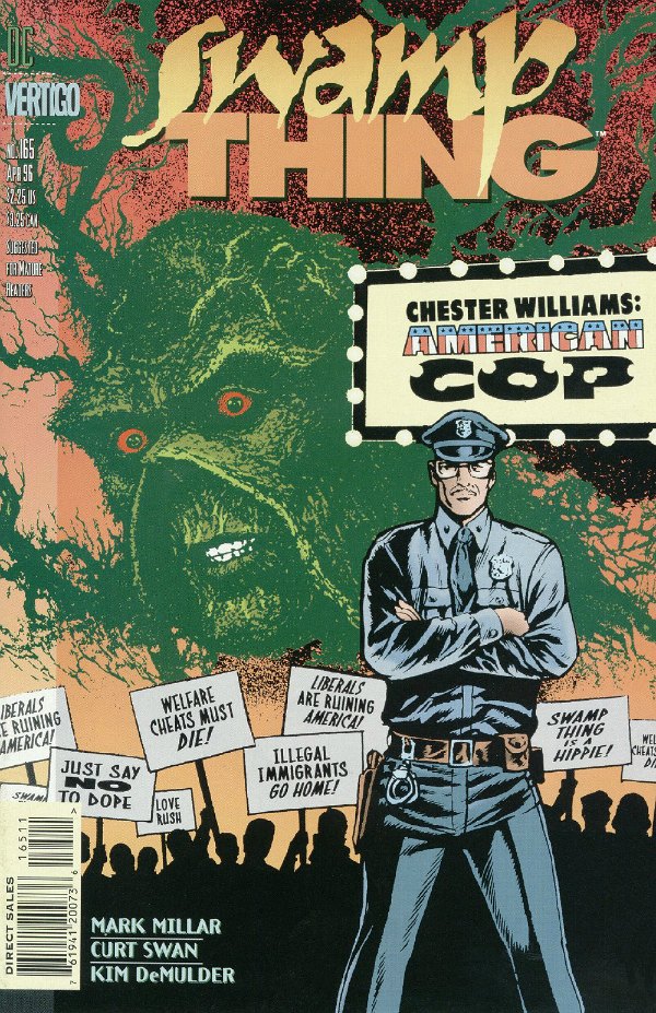Swamp Thing #165, couverture