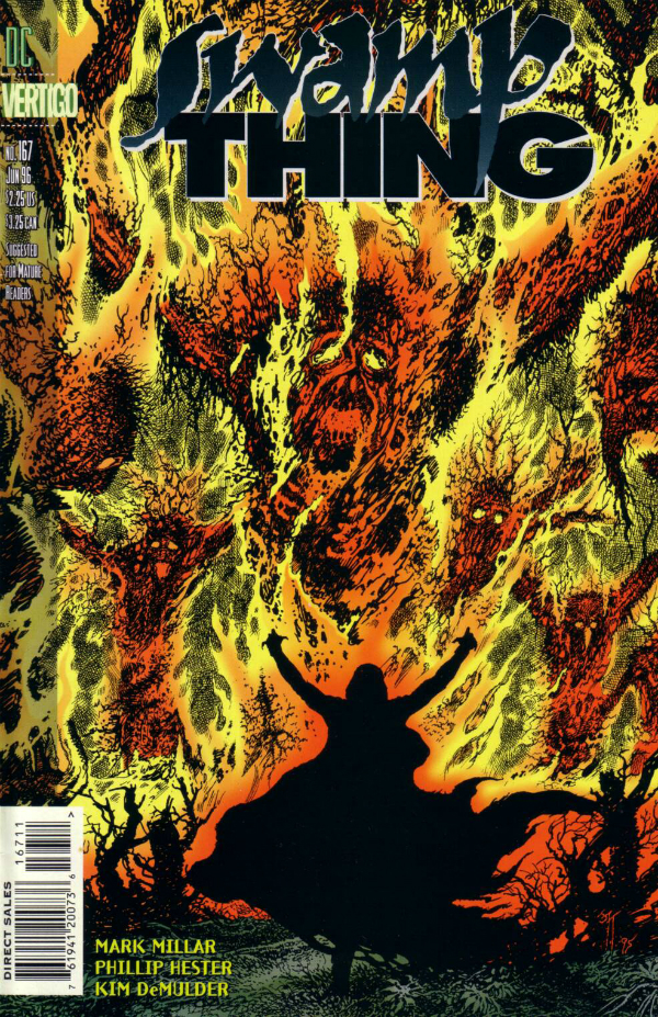 Swamp Thing #167, couverture